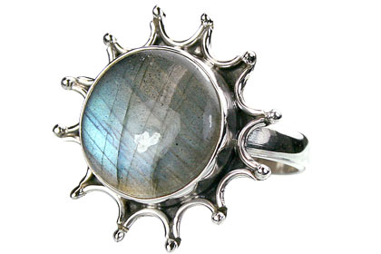 SKU 15990 - a Labradorite rings Jewelry Design image