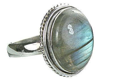 SKU 15994 - a Labradorite rings Jewelry Design image