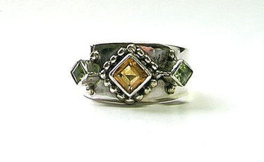 SKU 1705 - a Citrine Rings Jewelry Design image