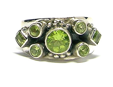 SKU 1712 - a Peridot Rings Jewelry Design image