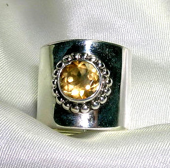 SKU 1716 - a Citrine Rings Jewelry Design image