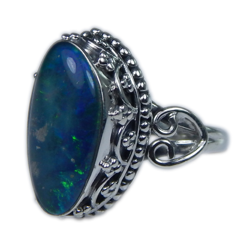 SKU 21247 - a Opal Rings Jewelry Design image