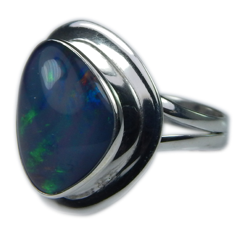 SKU 21254 - a Opal Rings Jewelry Design image