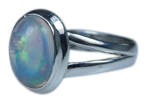 SKU 21284 - a Opal Rings Jewelry Design image