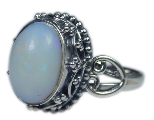 SKU 21294 - a Opal rings Jewelry Design image