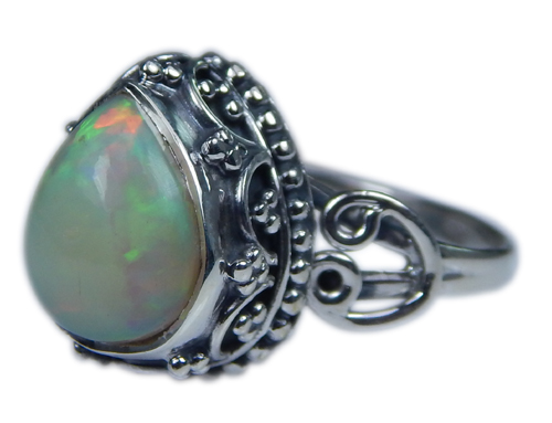SKU 21295 - a Opal rings Jewelry Design image