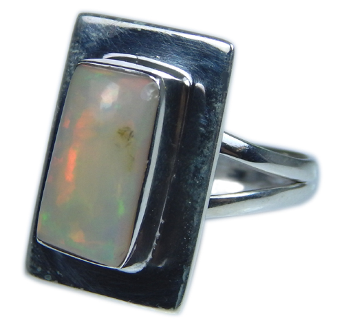 SKU 21316 - a Opal rings Jewelry Design image