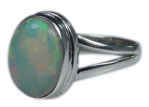 SKU 21321 - a Opal rings Jewelry Design image