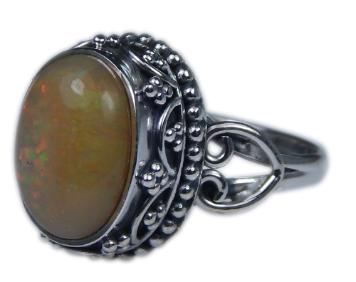 SKU 21324 - a Opal rings Jewelry Design image