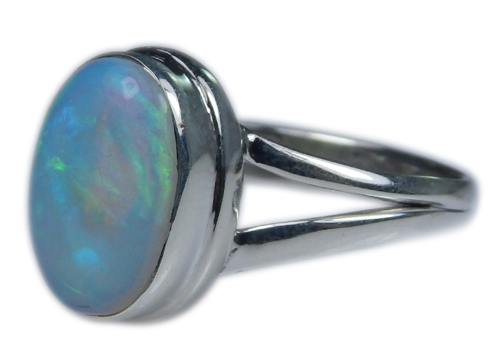 SKU 21330 - a Opal rings Jewelry Design image