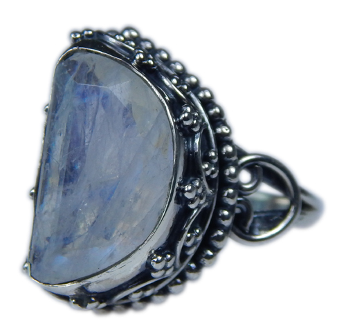 SKU 21341 - a Moonstone Rings Jewelry Design image
