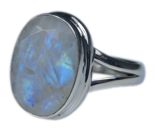 SKU 21344 - a Moonstone Rings Jewelry Design image