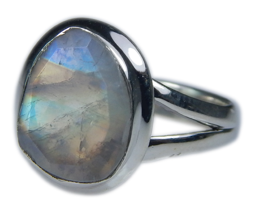 SKU 21345 - a Moonstone Rings Jewelry Design image