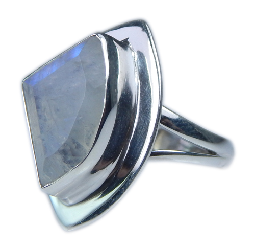 SKU 21349 - a Moonstone Rings Jewelry Design image