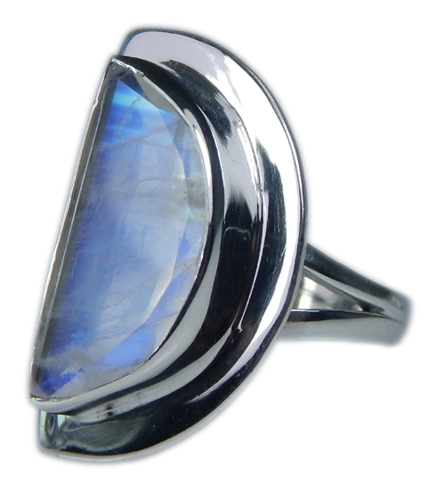 SKU 21353 - a Moonstone Rings Jewelry Design image