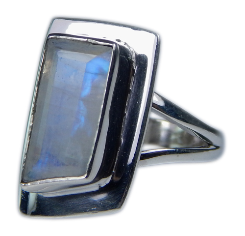 SKU 21354 - a Moonstone Rings Jewelry Design image