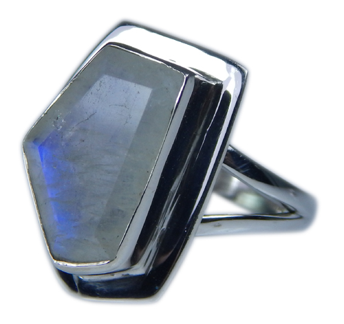 SKU 21355 - a Moonstone Rings Jewelry Design image