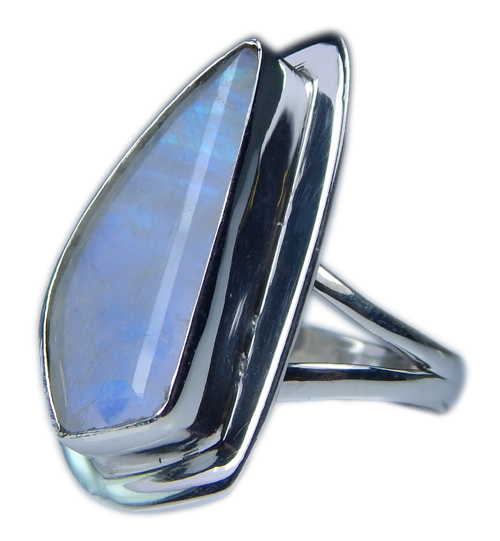 SKU 21358 - a Moonstone Rings Jewelry Design image