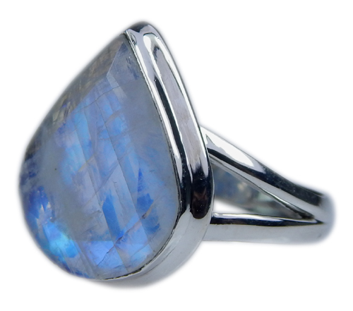 SKU 21360 - a Moonstone Rings Jewelry Design image