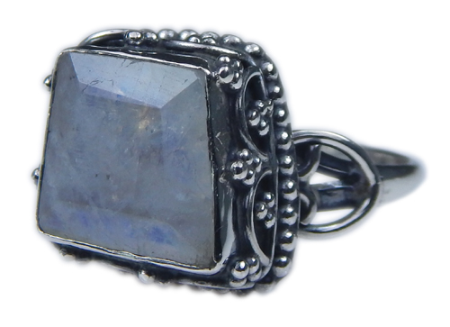 SKU 21364 - a Moonstone Rings Jewelry Design image