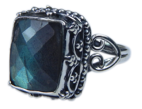 SKU 21557 - a Labradorite Rings Jewelry Design image