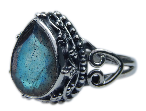 SKU 21559 - a Labradorite Rings Jewelry Design image