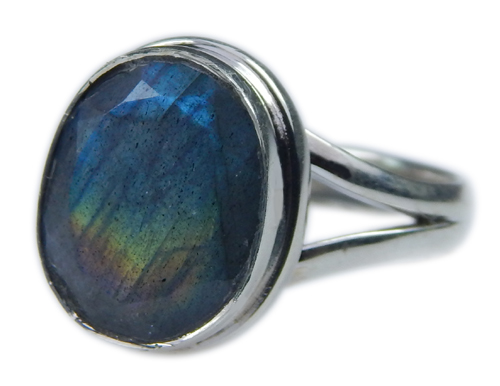 SKU 21595 - a Labradorite Rings Jewelry Design image