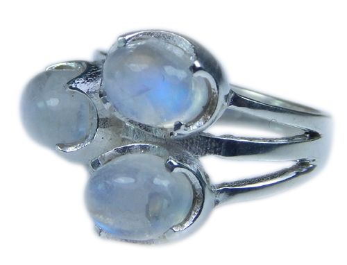 SKU 21646 - a Moonstone Rings Jewelry Design image
