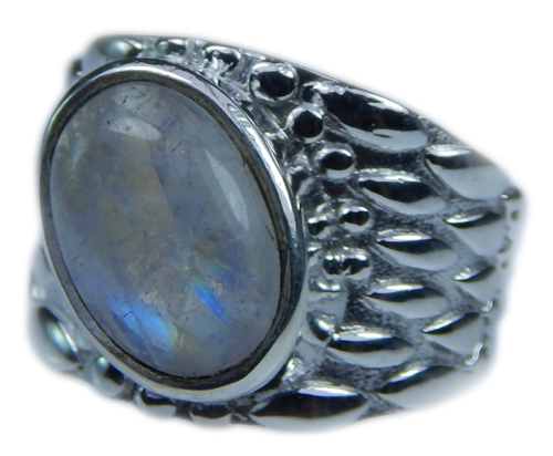 SKU 21647 - a Moonstone Rings Jewelry Design image