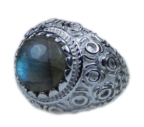 SKU 21658 - a Labradorite Rings Jewelry Design image