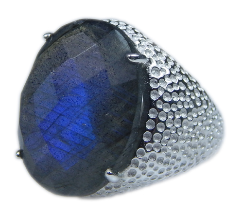 SKU 21663 - a Labradorite Rings Jewelry Design image