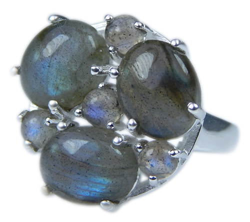 SKU 21665 - a Labradorite Rings Jewelry Design image