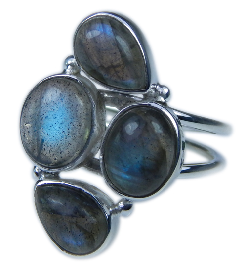 SKU 21666 - a Labradorite Rings Jewelry Design image