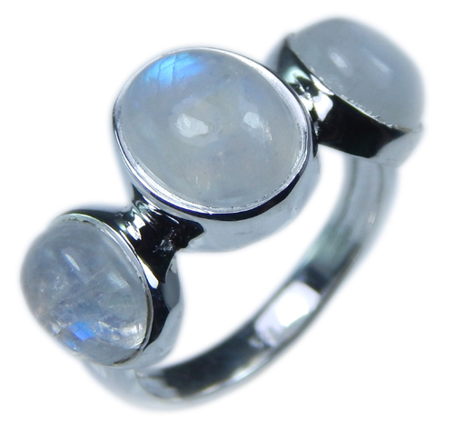 SKU 21668 - a Moonstone Rings Jewelry Design image