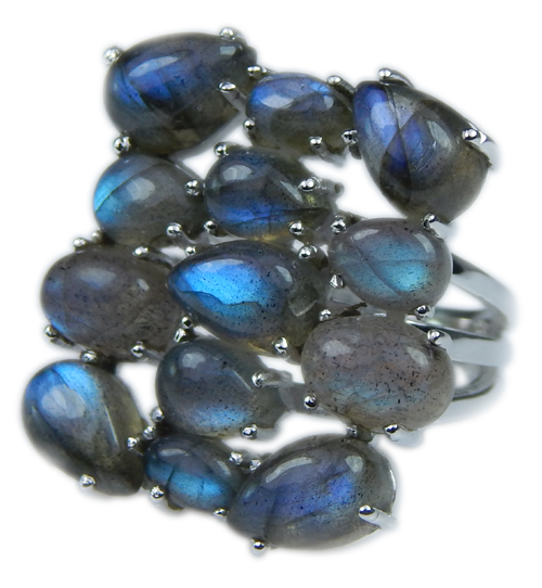 SKU 21669 - a Labradorite Rings Jewelry Design image