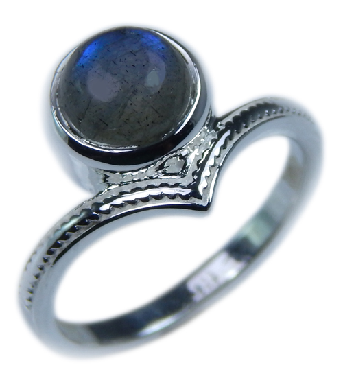 SKU 21671 - a Labradorite Rings Jewelry Design image
