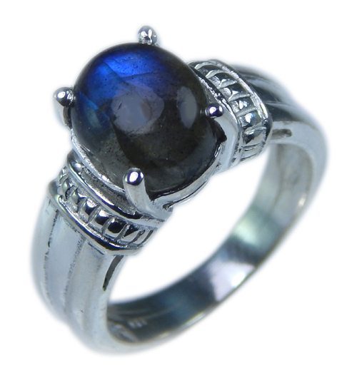 SKU 21674 - a Labradorite Rings Jewelry Design image