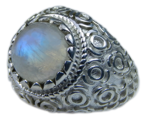 SKU 21688 - a Moonstone Rings Jewelry Design image