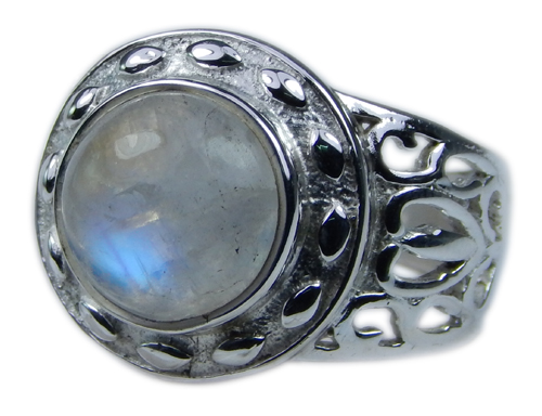 SKU 21691 - a Moonstone Rings Jewelry Design image