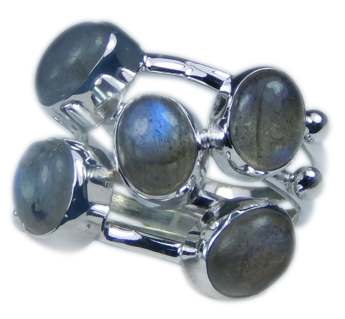 SKU 21693 - a Labradorite Rings Jewelry Design image