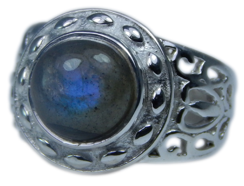 SKU 21695 - a Labradorite Rings Jewelry Design image