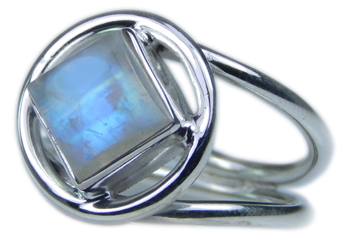 SKU 21700 - a Moonstone Rings Jewelry Design image