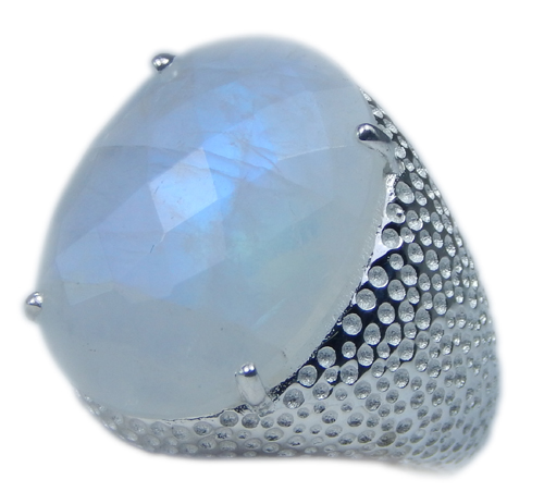 SKU 21705 - a Moonstone Rings Jewelry Design image