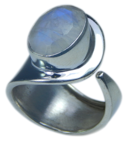 SKU 21708 - a Moonstone Rings Jewelry Design image