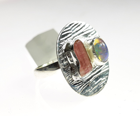 SKU 22157 - a Opal rings Jewelry Design image