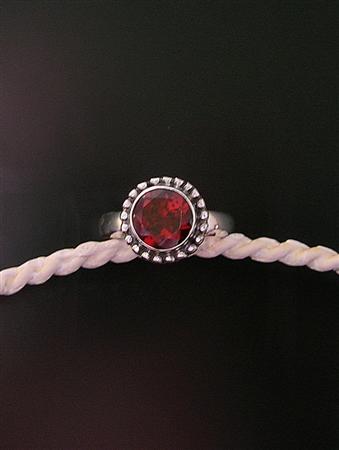 SKU 3167 - a Garnet Rings Jewelry Design image