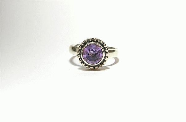 SKU 3168 - a Amethyst Rings Jewelry Design image