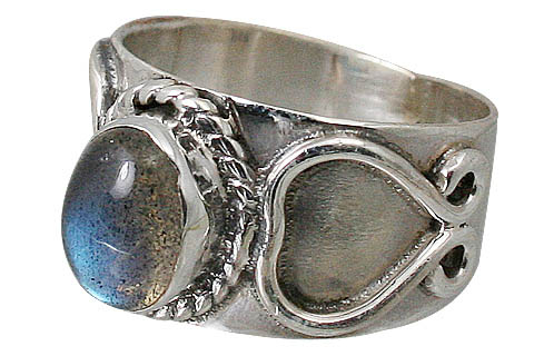 SKU 5062 - a Labradorite Rings Jewelry Design image