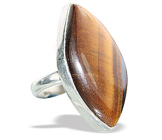 SKU 7224 - a Tiger eye rings Jewelry Design image