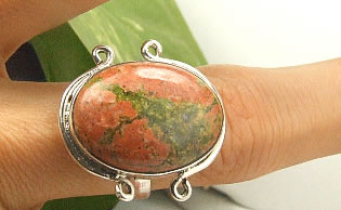 SKU 7237 - a Unakite rings Jewelry Design image